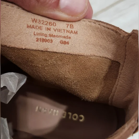 NWOT Cole Haan Brown Suede Booties (offers welcomed) - Picture 5 of 5